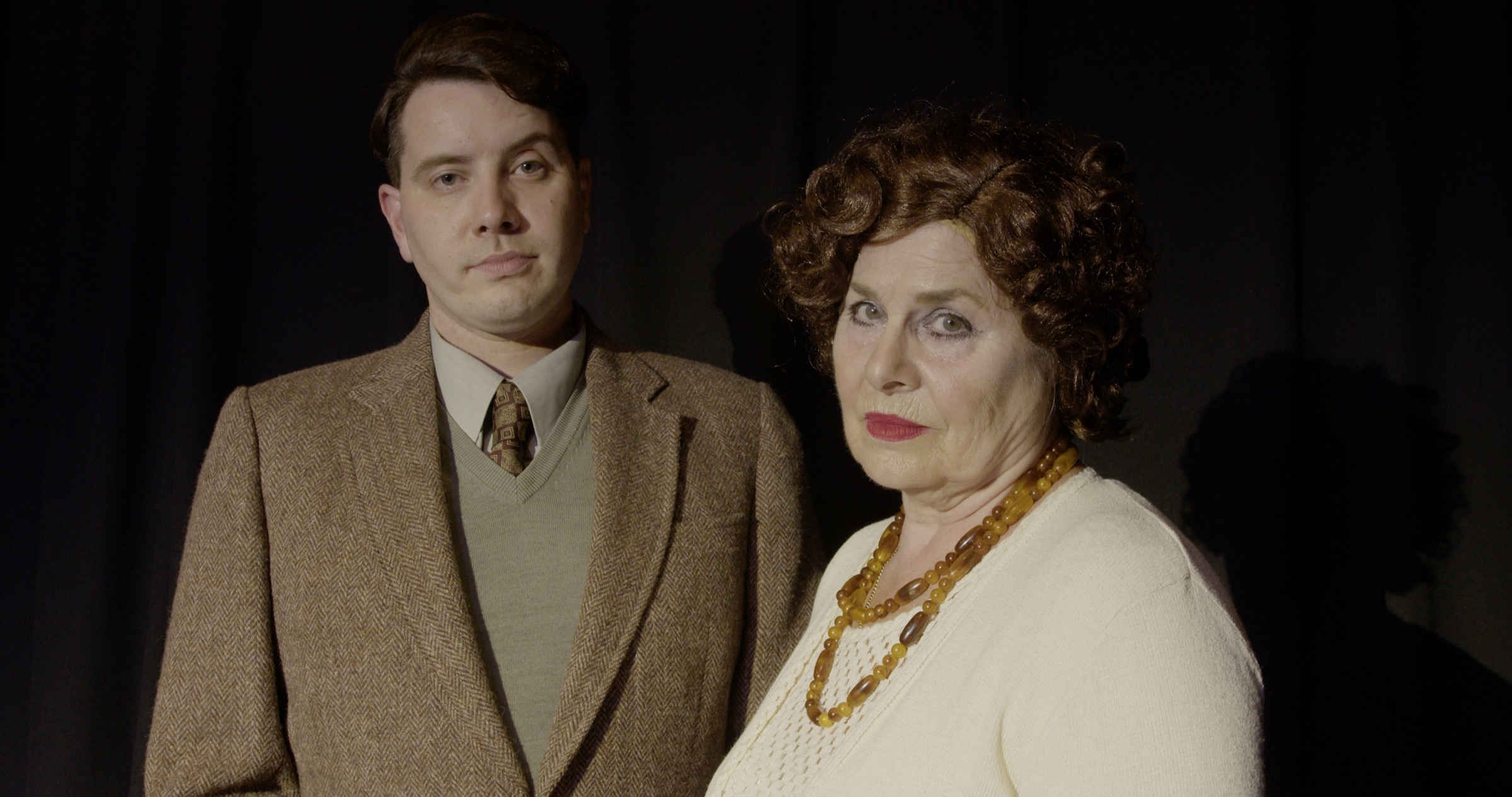 Alan Turing and Sara Turing in Breaking the Code